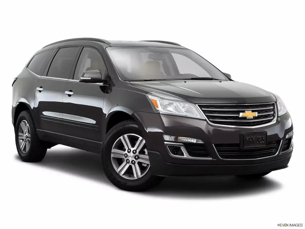 6. Peor año: Chevy Traverse 2016 (calificación de 3.76)