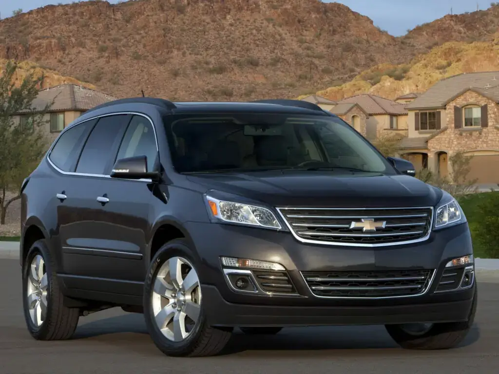 6. Mejor año: Chevy Traverse 2017 (calificación de 3.97)