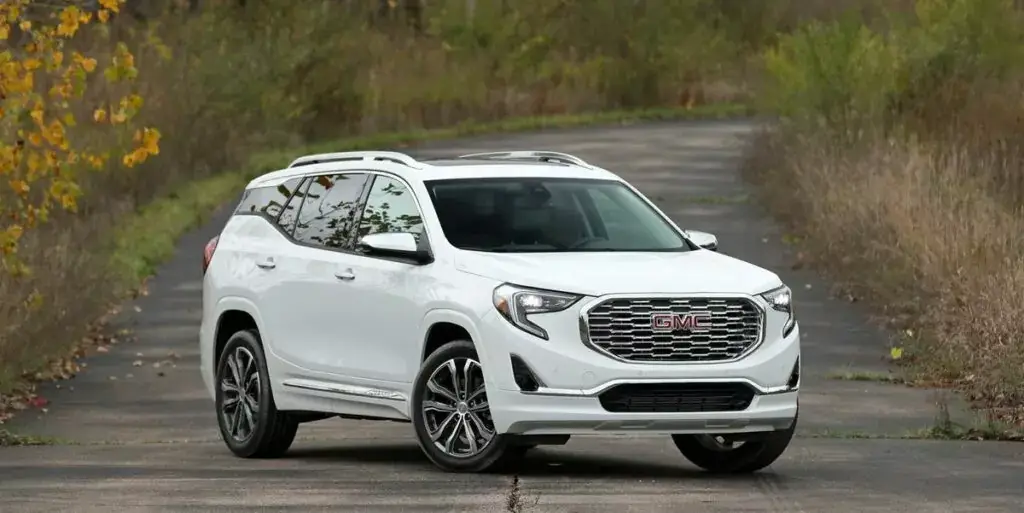 6. Peor año: GMC Terrain 2018 (calificación de 3.44)