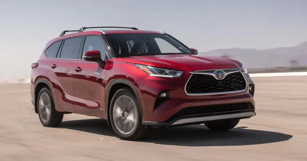 6. Toyota Highlander Híbrido 2023: