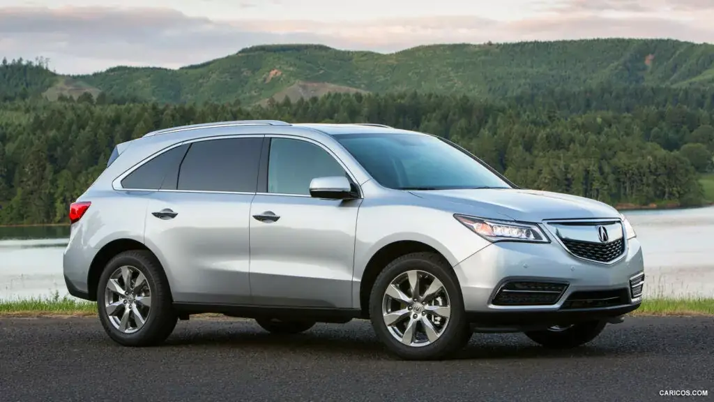 7. Peor año: Acura MDX 2014 (calificación de 3.59)