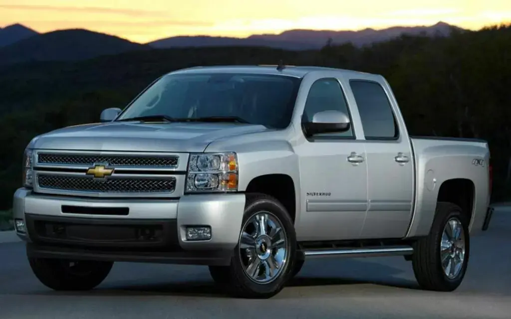 #7 Mejor año: Chevrolet Silverado 2013 (calificación de 4.08)
