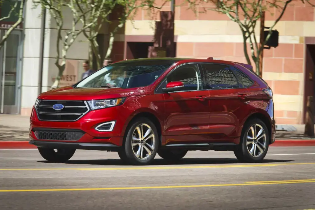 #7 Mejor año: Ford Edge 2018 (calificación de 4.22)