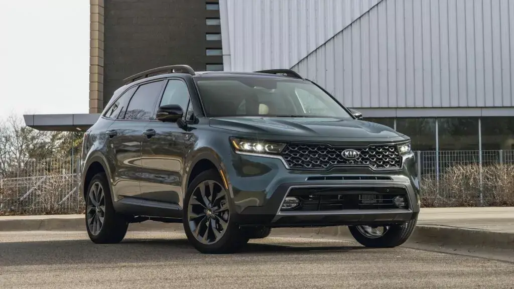7. Mejor año: Kia Sorento 2021 (calificación de 4.06)