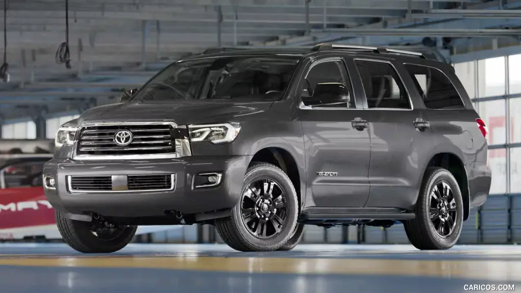 7. Mejor año: Toyota Sequoia 2019 (calificación de 4.01)