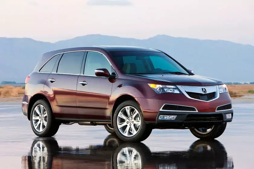 8. Mejor año: Acura MDX 2011 (calificación de 4.28)