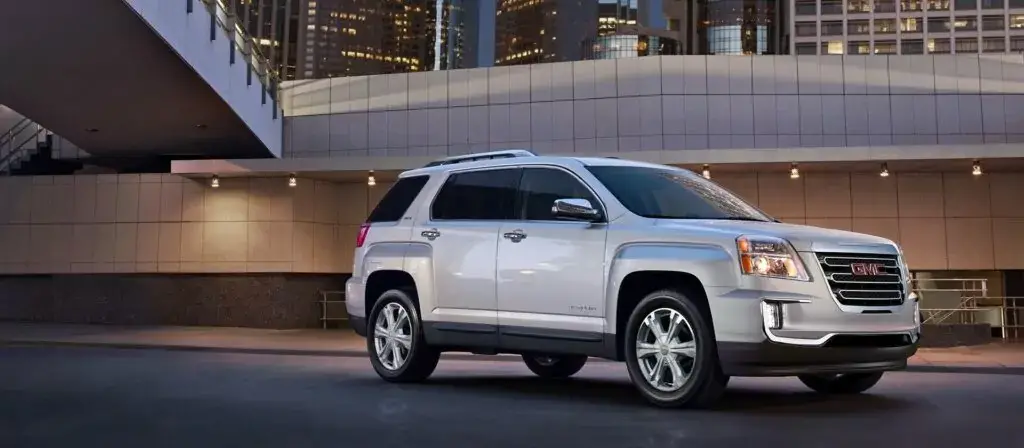 8. Peor año: GMC Terrain 2016 (calificación de 3.75)