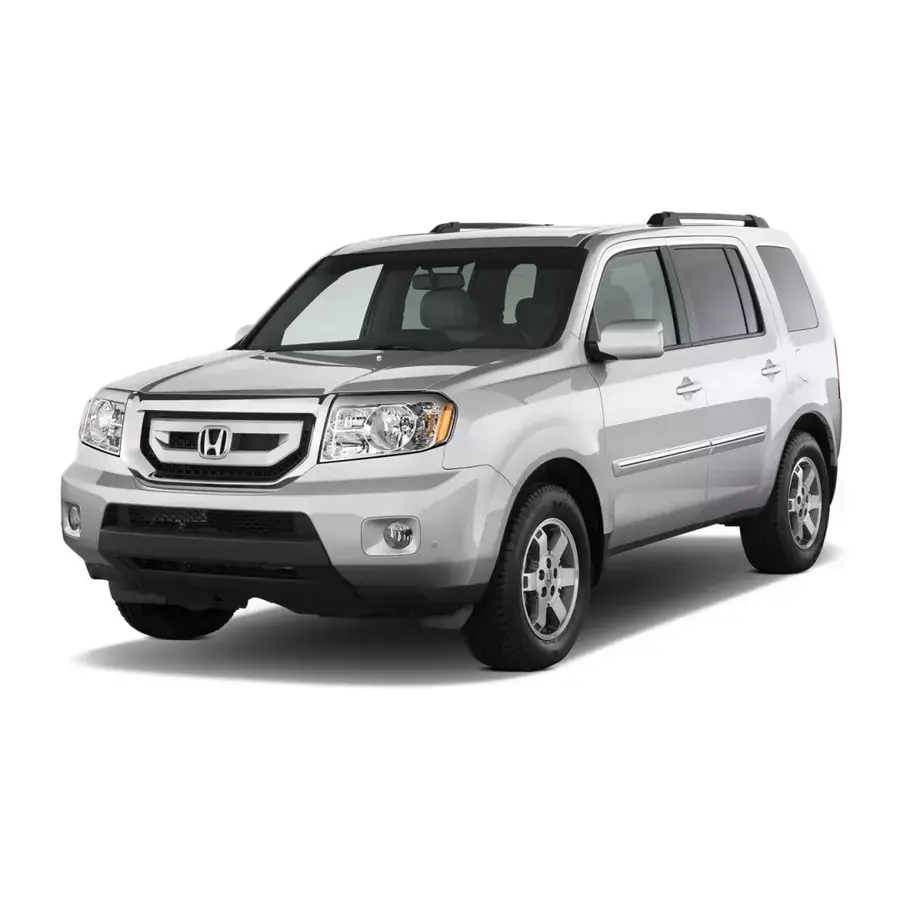 #8 Mejor año: Honda Pilot 2009 (4.02 Rating)