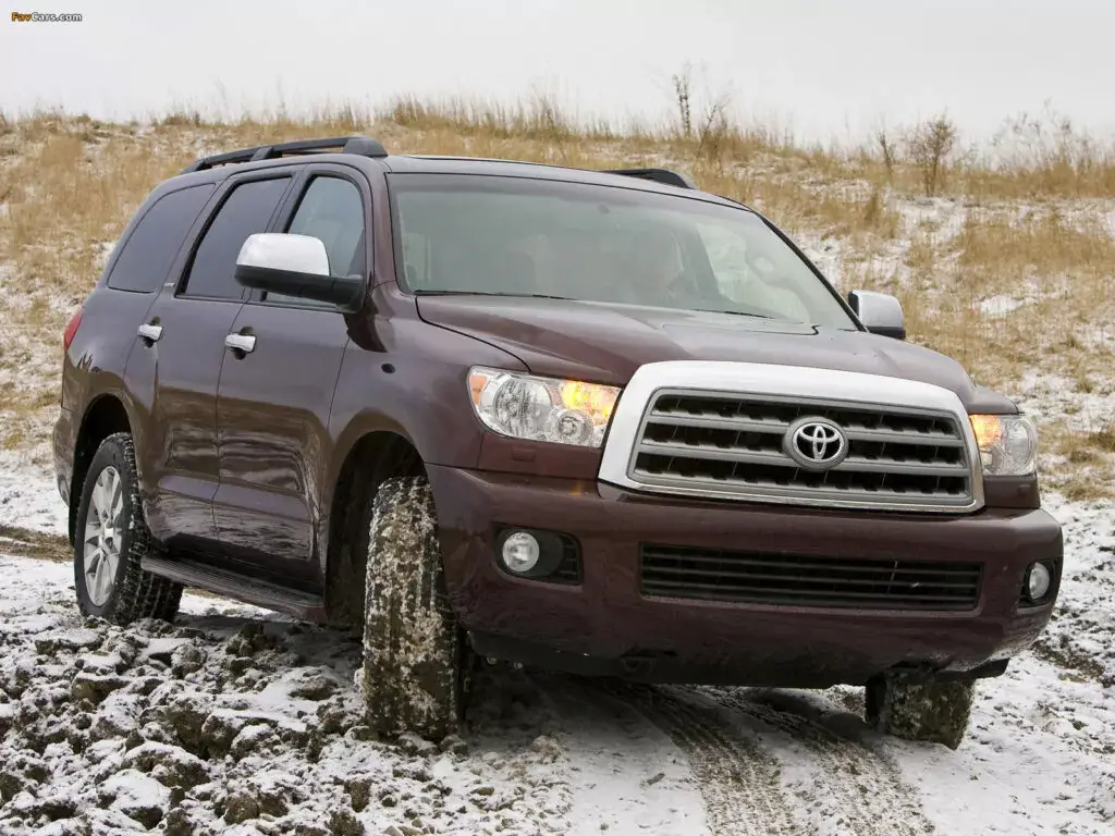 8. Mejor año: Toyota Sequoia 2011 (calificación de 3.99)