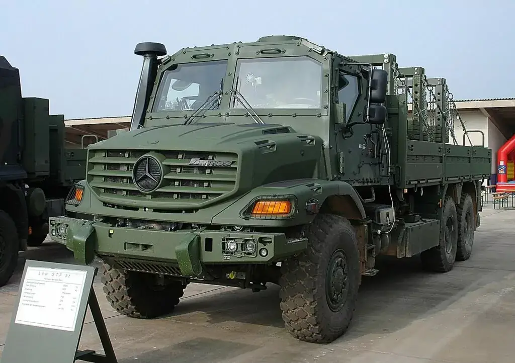 8. Mercedes-Benz Zetros 6×6