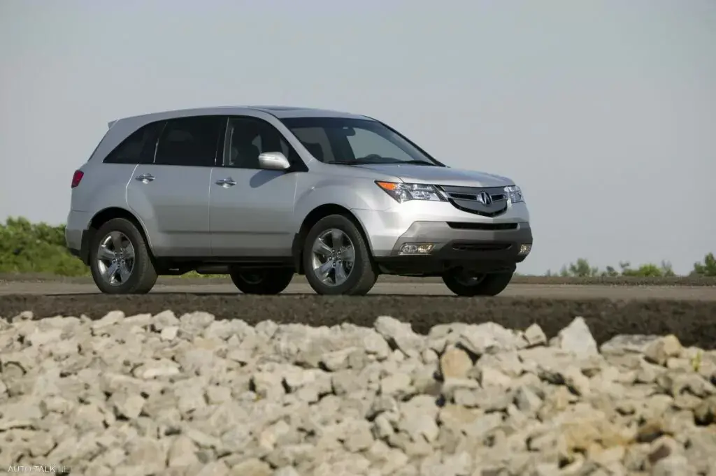 9. Mejor año: Acura MDX 2007 (calificación de 4.17)