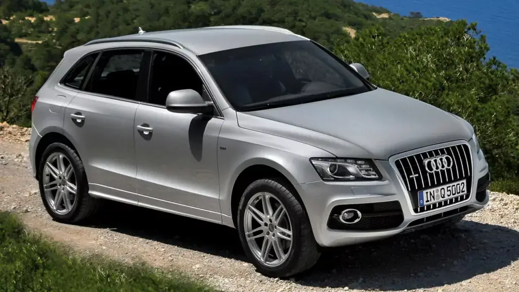9. Peor año: Audi Q5 2009 (calificación de 3.72)