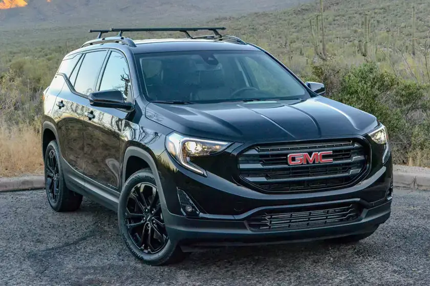 9. Peor año: GMC Terrain 2019 (calificación de 3.78)
