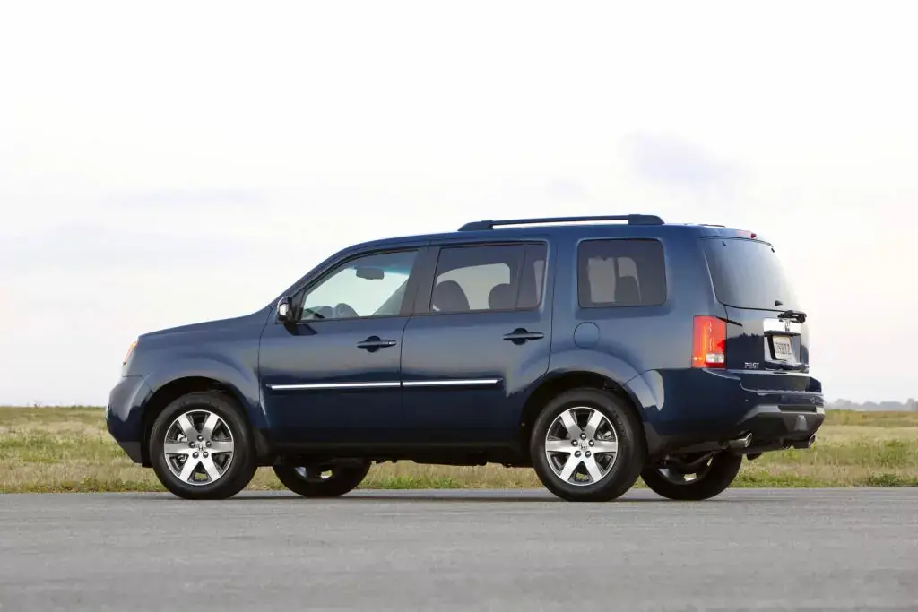 #9 Mejor año: Honda Pilot 2013 (calificación de 4.0)