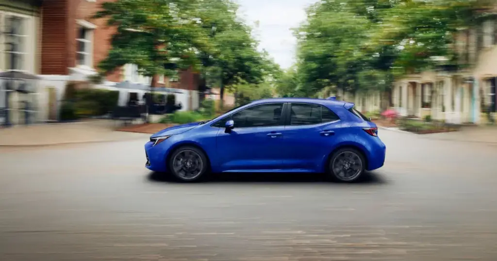 9. Toyota Corolla Hatchback