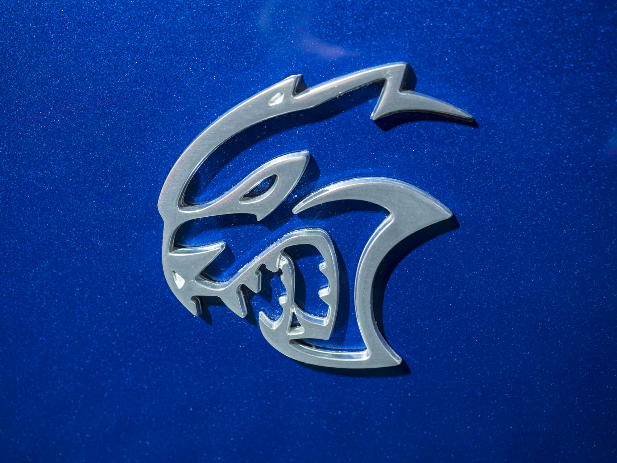 Logotipo de Hellcat en el Dodge Charger o Challenger - Rocar.es