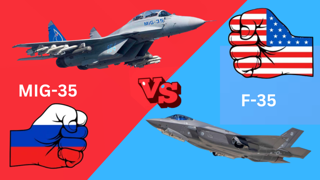 MIG-35 vs F-35 – ¿Cuál es el mejor?
