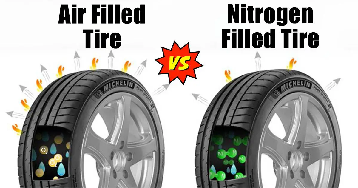 Neumáticos llenos de nitrógeno vs. aire: ¿cuál es mejor?