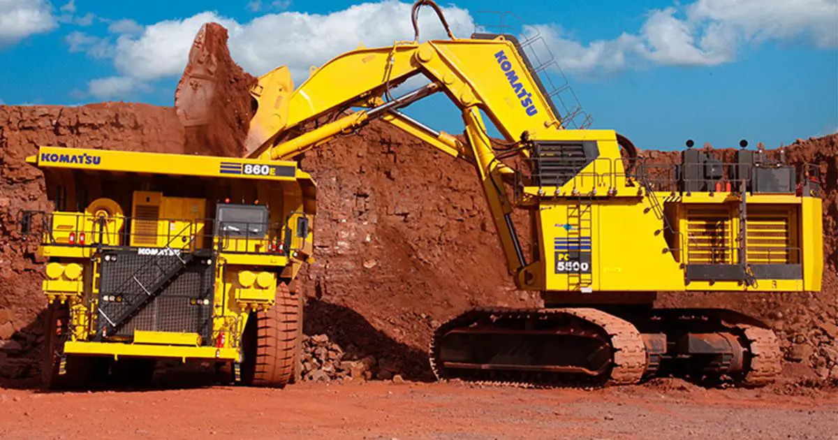 ¿Has visto el Komatsu PC5500-6 en persona?