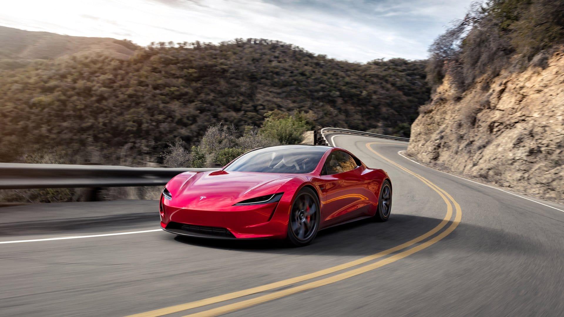 Musk dice que el nuevo Tesla Roadster aceleraría de 0 a 60 mph en 1.1 segundos cuando esté equipado con un cohete SpaceX