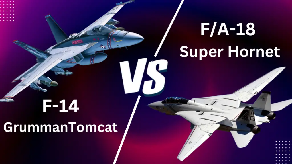 Grumman F-14 Tomcat vs F-18 Super Hornet | ¿Quién es superior?