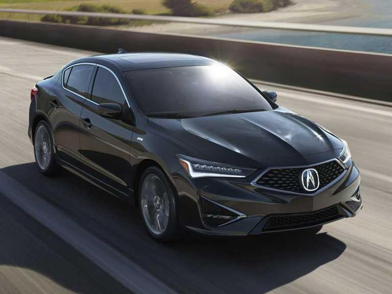 Acura ILX 2020 Negro En Movimiento