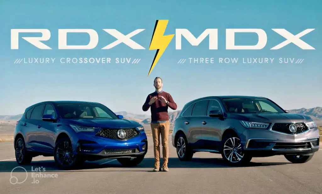 Acura MDX vs. RDX 2023: ¿Cuál es mejor?