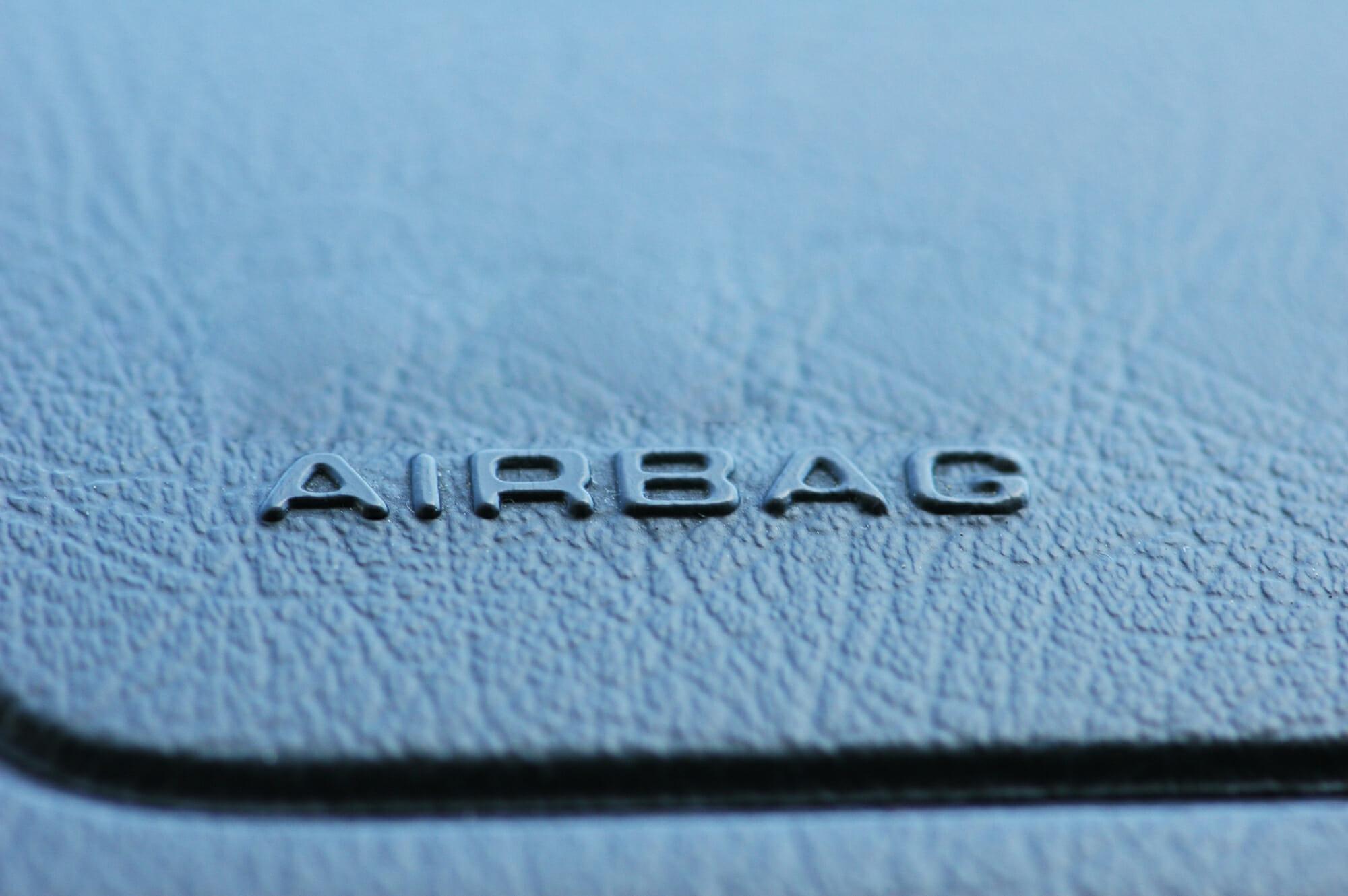 Airbag Caption Primer Plano