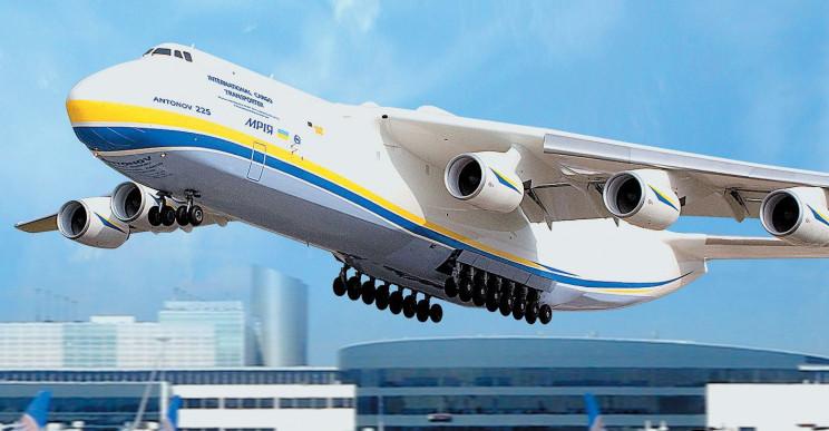 El avión de carga más grande del mundo. El Antonov An-225