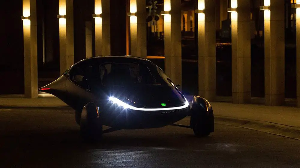 'Aptera', un nuevo vehículo eléctrico solar que no necesita ser cargado, afirman.
