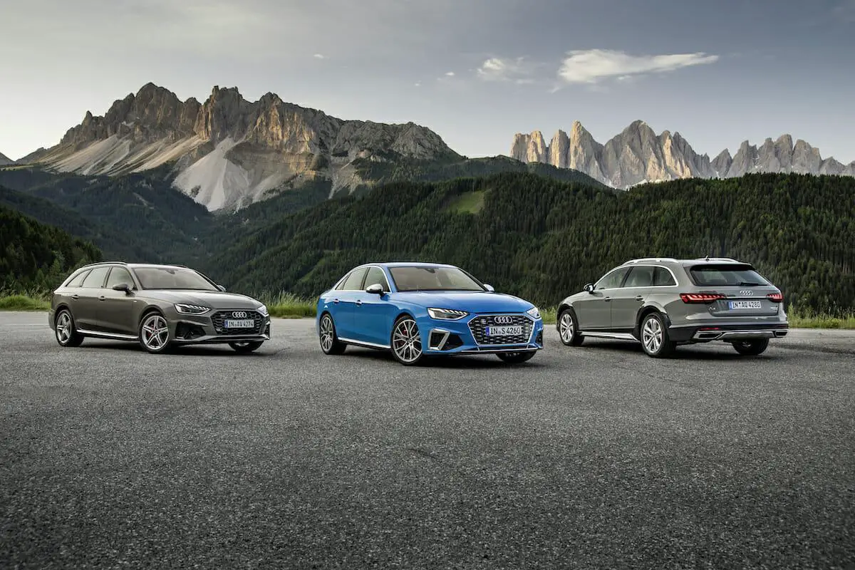 Audi A4 Avant, Audi S4 Sedán TDI, Audi A4 allroad quattro