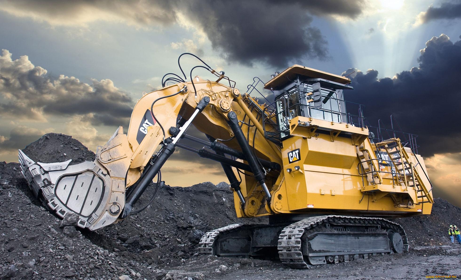 La Caterpillar 6090 FS también es un enorme trozo de metal