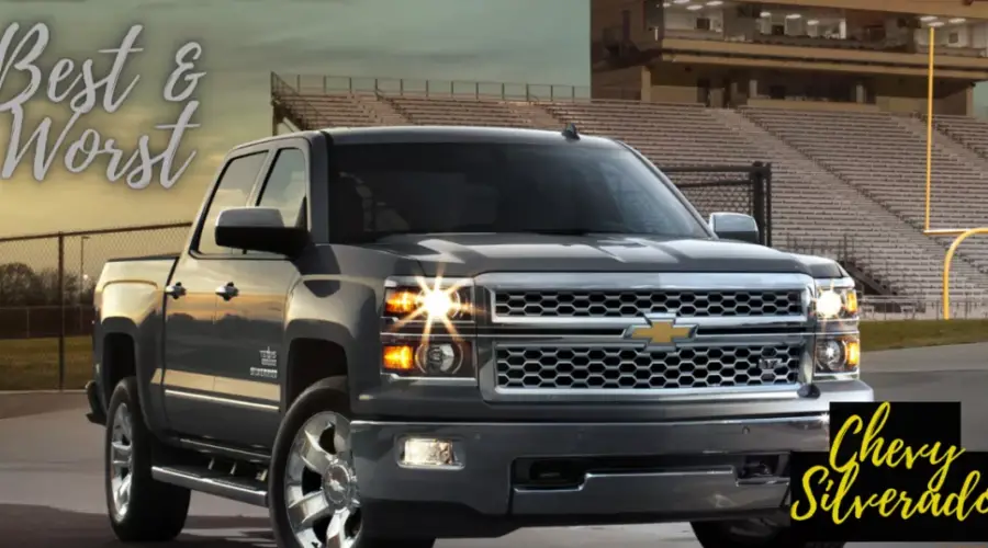 Chevy Silverado 1500 años para evitar | 22 Mejores y Peores Años