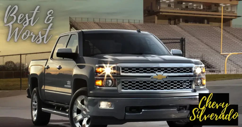 Chevy Silverado 1500 años para evitar | 22 Mejores y Peores Años