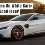 ¿Los coches blancos se ven bien con llantas de bronce?
