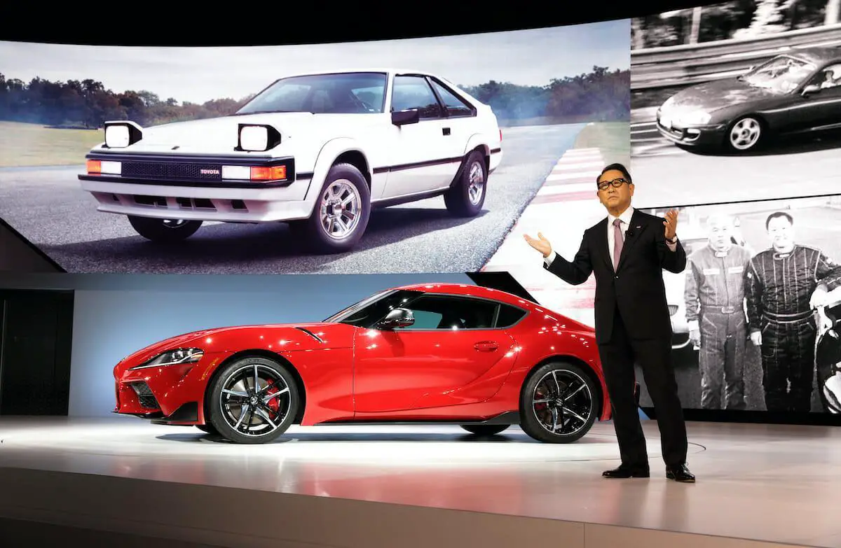 El presidente de Toyota, Akio Toyoda, galardonado como la Persona del Año 2021 - Foto de Toyota