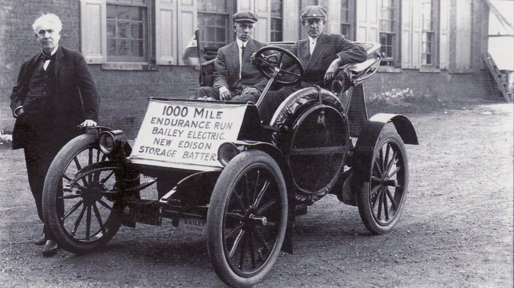 Thomas Edison creyó en los coches eléctricos desde la década de 1900