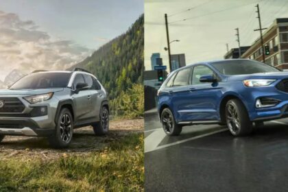 Ford Edge vs. Toyota Rav4: Un ganador basado en la puntuación