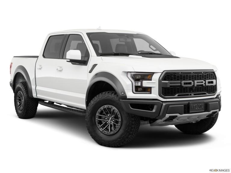 Ford F-2021 150 blanca con fondo blanco