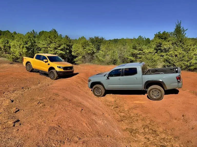 Ford Ranger Tremor 2021 y Toyota Tacoma TRD Pro 2021 - Foto de GT: Garage Talk