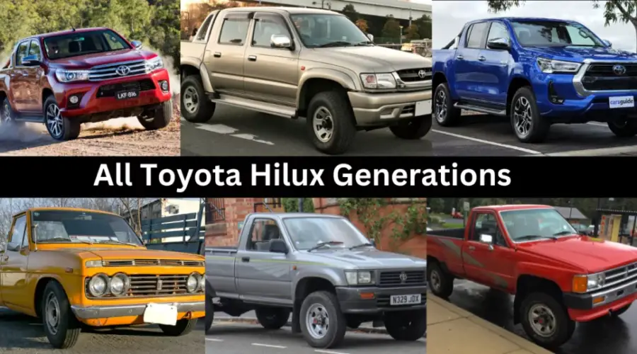 Todas las generaciones de Toyota Hilux | Clasificación de peor a mejor 2023