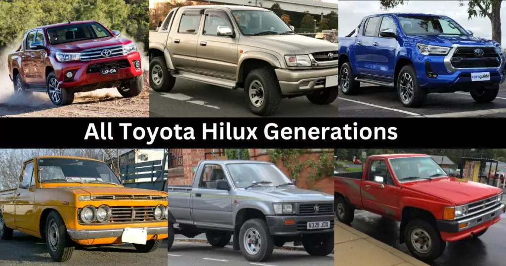 Todas las generaciones de Toyota Hilux | Clasificación de peor a mejor 2023