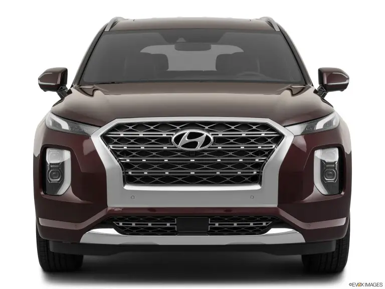 Hyundai Palisade 2020 Maroon desde el frente - Rocar.es