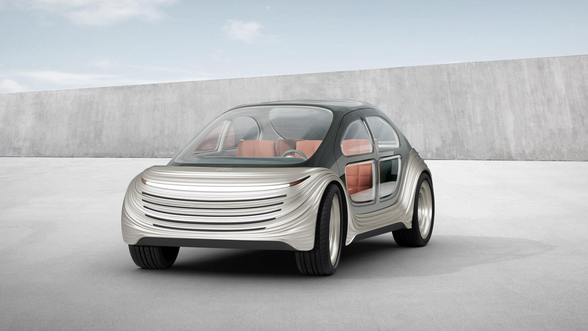 Un vehículo eléctrico que no solo es respetuoso con el medio ambiente, sino que también absorbe los contaminantes de otros automóviles