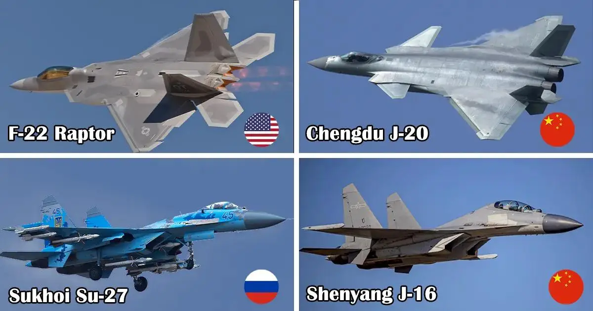 ¡Así es como China está copiando a otros aviones de combate!