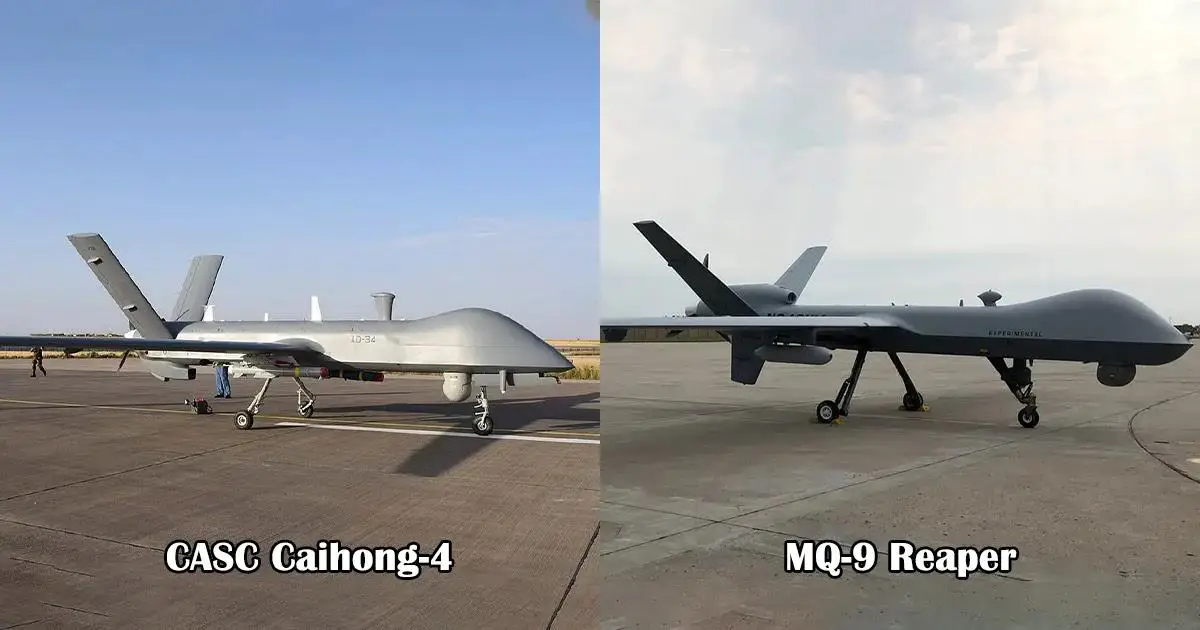 4. Segador CASC Caihong-4 / MQ-9