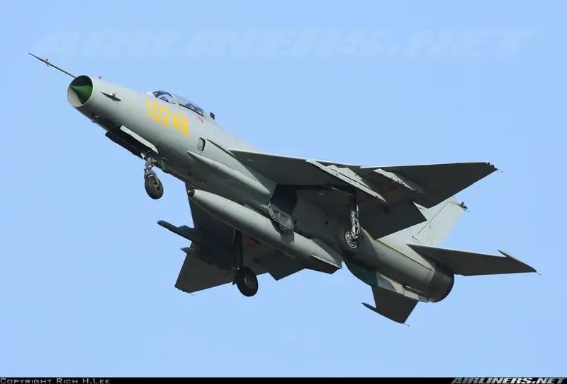 9. Chengdu J-7 / MiG-21