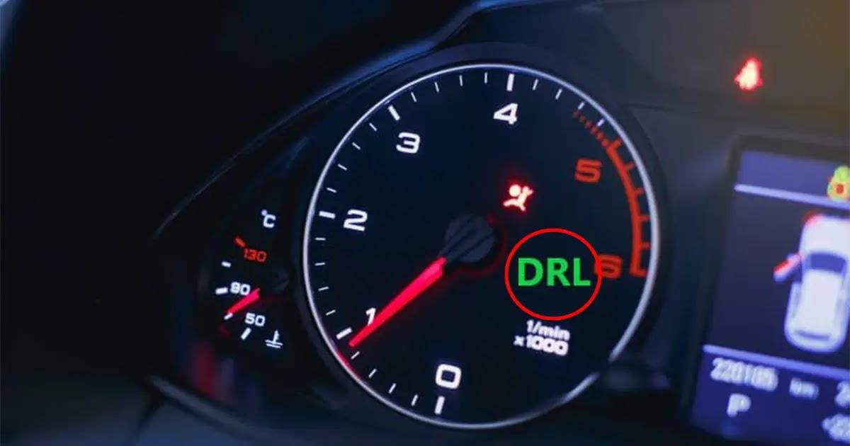 ¿Qué significa DRL en el tablero del automóvil?
