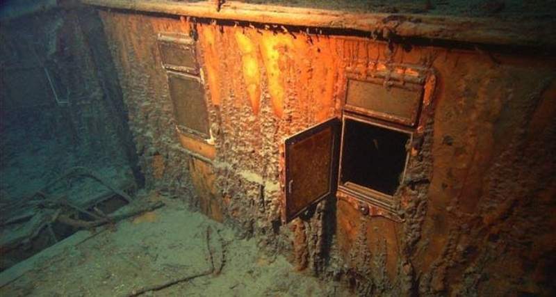 El barco oxidado