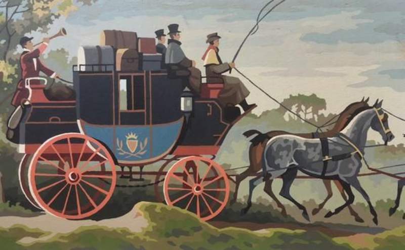 El comienzo de la conducción a la izquierda y a la derecha